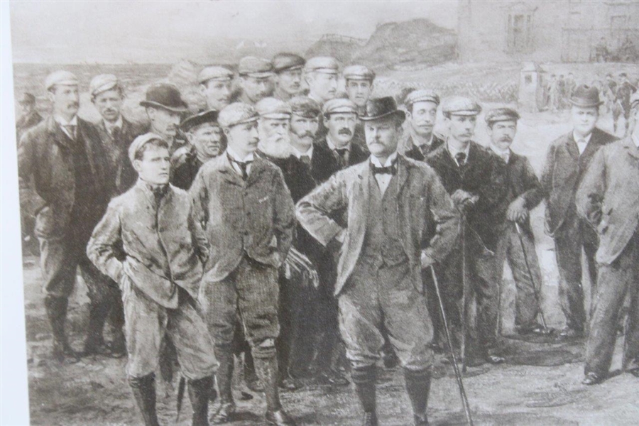 Michael Brown 'Open Golf Championship, St. Andrews, 1895' Presentation Photo - Framed