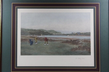 Douglas Adams 'The Putting Green' Print - Framed