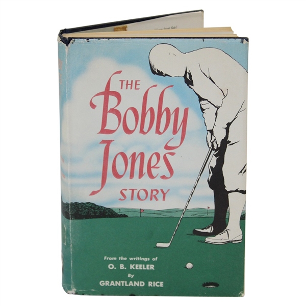 E. Keeler & G. Keeler Signed 1953 'The Bobby Jones Story' Book JSA ALOA