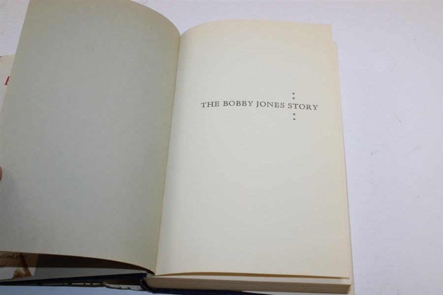 E. Keeler & G. Keeler Signed 1953 'The Bobby Jones Story' Book JSA ALOA