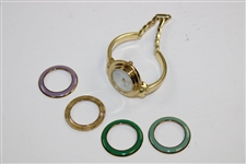 Masters Tournament Ladies Watch with Multi-Colored Interchangeable Dials in Original Box