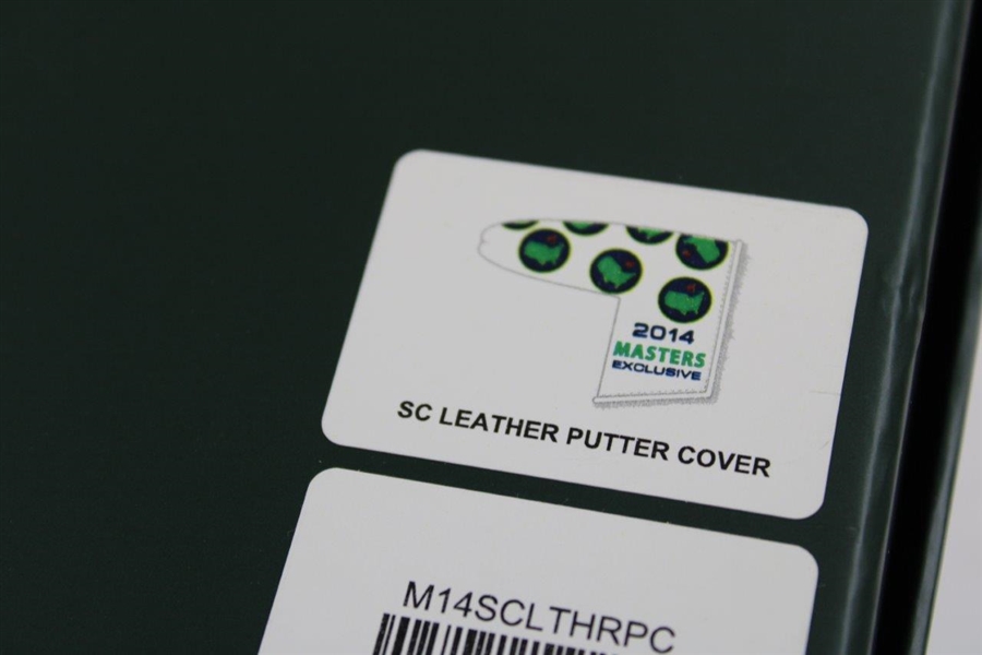 2014 Masters Tournament Scotty Cameron Exclusive White Leather Head Cover in Original Box