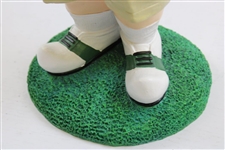 2019 Masters Tournament Ltd Ed Green & White Golfer Gnome in Original Box