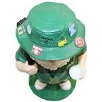 2019 Masters Tournament Ltd Ed Green & White Golfer Gnome in Original Box