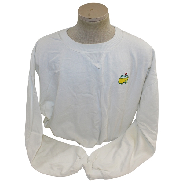 Classic Masters Tournament Logo White Long Sleeve Sweatshirt