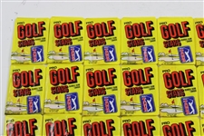 Full Box of 1981 Donruss PGA Tour Golf Cards - 36 Unopened Packs - Nicklaus Rookie?