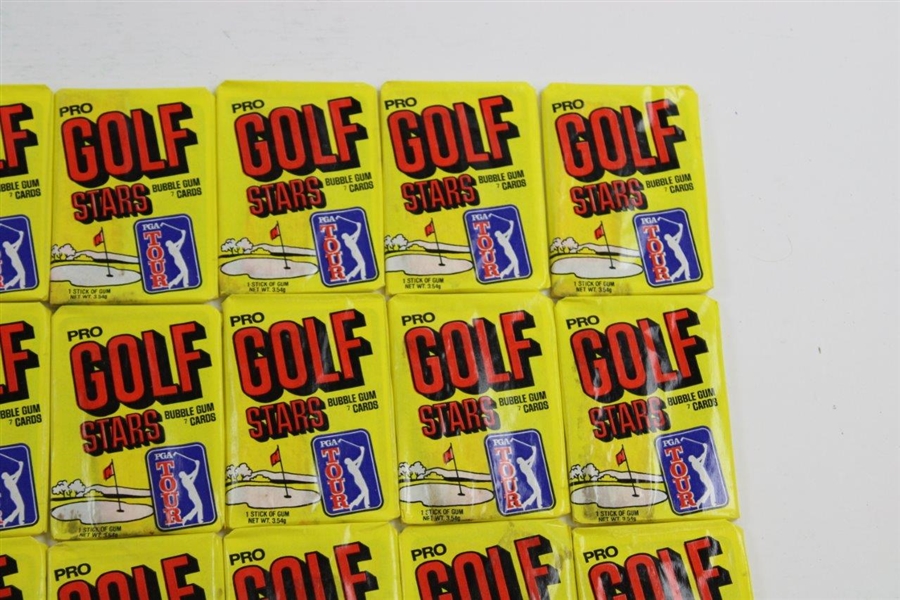 Full Box of 1981 Donruss PGA Tour Golf Cards - 36 Unopened Packs - Nicklaus Rookie?