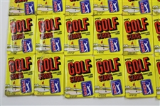 Full Box of 1981 Donruss PGA Tour Golf Cards - 36 Unopened Packs - Nicklaus Rookie?