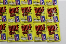 Full Box of 1981 Donruss PGA Tour Golf Cards - 36 Unopened Packs - Nicklaus Rookie?