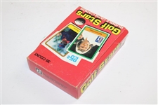 Full Box of 1981 Donruss PGA Tour Golf Cards - 36 Unopened Packs - Nicklaus Rookie?