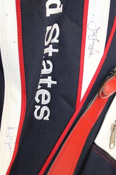 Multi-Signed 1997 The Ryder Cup at Valderrama Ltd Ed Full Size Golf Bag JSA ALOA