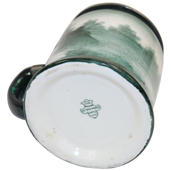 O'Hara Dial Co. (Lenox) Green Stein with 'That Old Solomon' Lid circa 1900