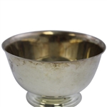 1953 Wyoming Golf Club Seniors Championship Runner-Up Trophy Bowl Won by Gil. Comstock