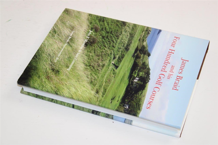 2013 'James Braid and his Four Hundred Golf Courses' Ltd Ed Book by Moreton & Cumming
