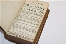 Circa 1682 Acts of Parliament of Scotland Books - Volumes I, II & III (1424-1621)(1633-1678)(1685-1707)