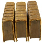 Circa 1682 Acts of Parliament of Scotland Books - Volumes I, II & III (1424-1621)(1633-1678)(1685-1707)