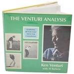Ken Venturi Signed 1981 The Venturi Analysis Book JSA ALOA