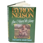 Byron Nelson Signed 1993 How I Played The Game Book JSA ALOA