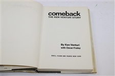 Ken Venturi Signed 1966 'Comeback: The Ken Venturi Story' Book JSA ALOA