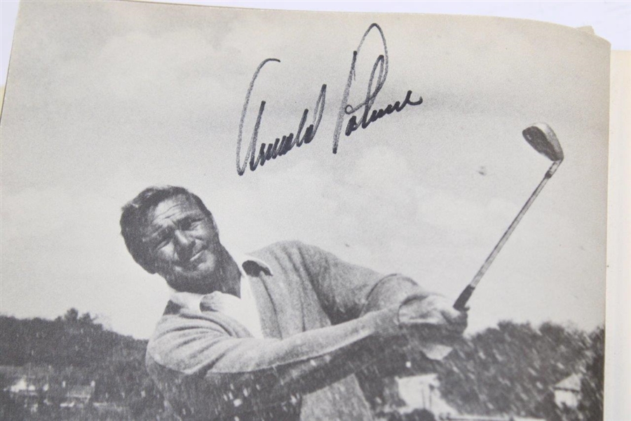 Arnold Palmer Signed 1973 'Go For Broke!' Book JSA ALOA