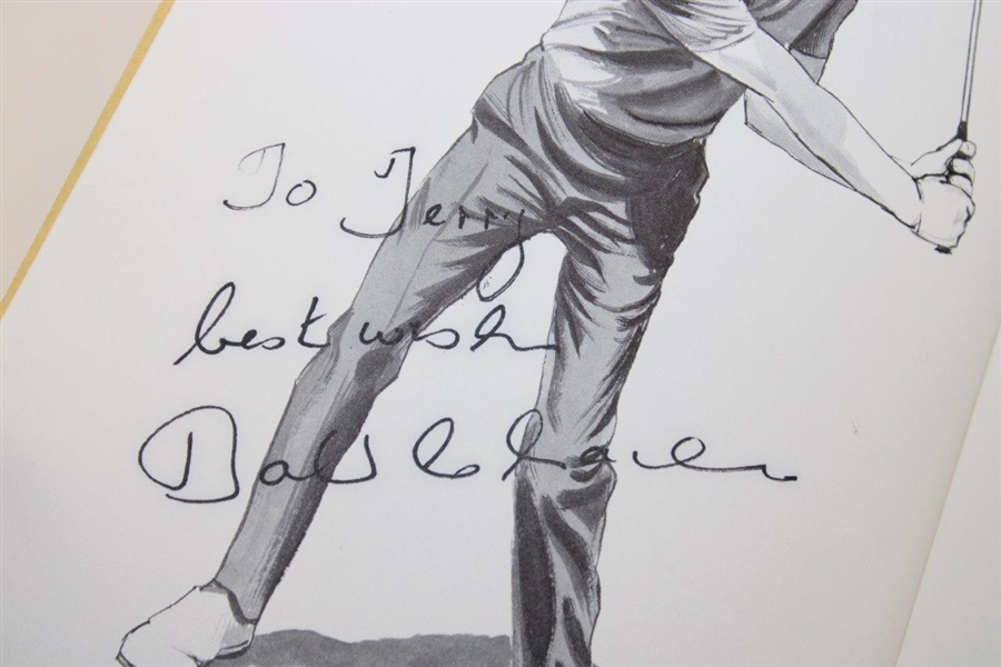 Bob Charles Signed 1965 'Left-Handed Golf' Book JSA ALOA