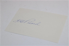 Henry 'HG' Picard Signed 3x5 Card JSA ALOA