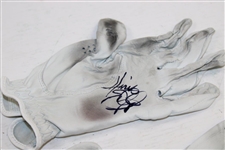 Furyk, Beem, English, Hatton & Lehman Signed Tournament Used Golf Gloves JSA ALOA