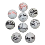 Nine (9) LPGA Stars of Golf Signed Golf Balls JSA ALOA