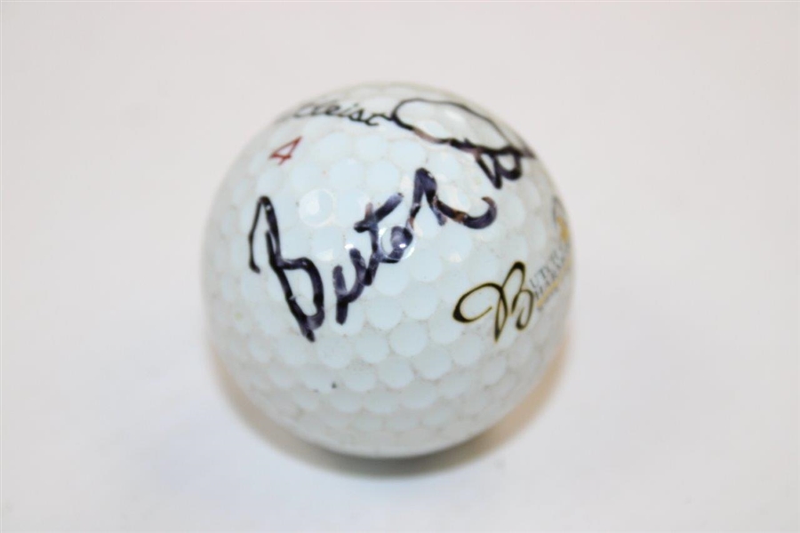 Butch Harmon Signed 'Butch Harmon School of Golf' Logo Golf Ball JSA ALOA