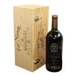 Tiger Woods & Elin Woods 2008 PGA Champions Dinner Gifted 2005 Far Niente Cabernet in Box