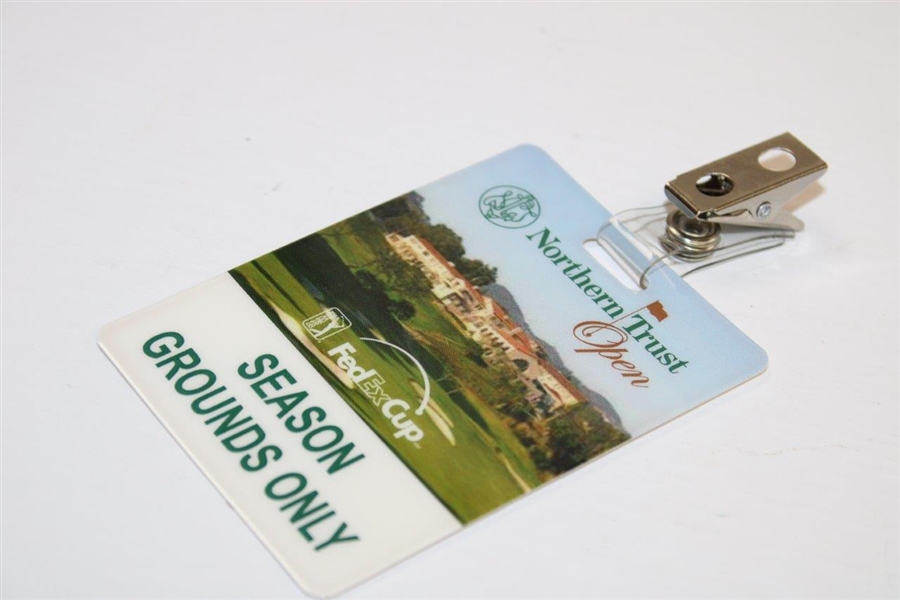 2000 Bellsouth Classic Clubhouse Ticket & 2008 Northern Trust Open Badge - Phil Mickelson Wins