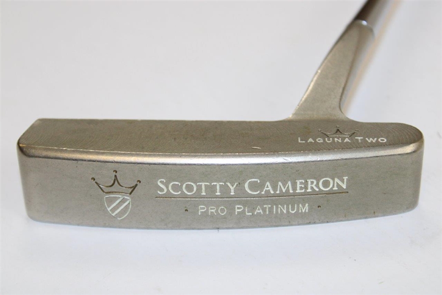 Scotty Cameron 'Laguna Two' Pro Platinum Titleist Putter with Cameron Headcover