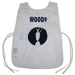 Seventeen (17) Champs Signed Replica The Open Championship Caddy Bib JSA ALOA