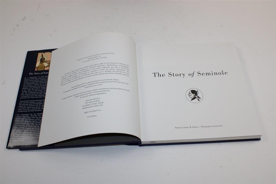 The Story Of Seminole With Dust Jacket