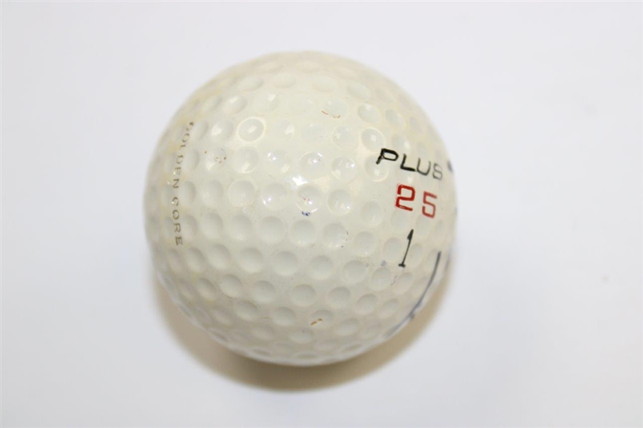 Tom Watson Signed MacGregor Plus 25 Logo Golf Ball - Ralph Hackett Collection JSA ALOA