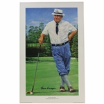 Gene Sarazen Signed Ambassador of Golf Robert Pettitt Print JSA ALOA