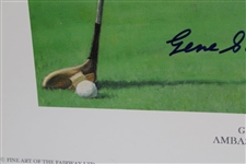 Gene Sarazen Signed 'Ambassador of Golf' Robert Pettitt Print JSA ALOA