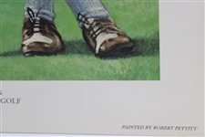 Gene Sarazen Signed 'Ambassador of Golf' Robert Pettitt Print JSA ALOA