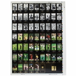 Champions of Golf The Masters Collection Ltd Ed Gold Foil Uncut Sheet #640/5000