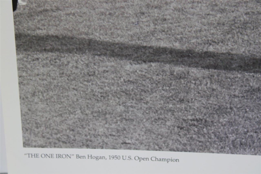 Famous Ben Hogan 1-Iron Shot to 18th Green in 1950 US Open at Merion Poster