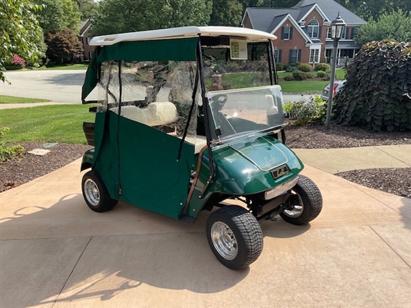 Arnold Palmer's Custom 2006-07 Personally Owned & Used Bay Hill Green Golf Cart