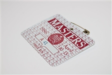 1986 Masters Tournament SERIES Badge #A41 - Jack Nicklaus Winner
