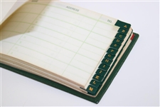 1967 Augusta National GC Masters Tournament Gift - Address Book in Original Box