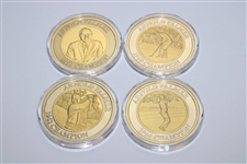 Arnold Palmer Ltd Ed Masters Commemorative Coins Set in Original Emerald Box with COA #229/750