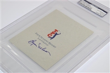 Byron Nelson Signed TPC Las Colinas Scorecard PSA/DNA #83957809