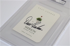 David Graham Signed Merion Golf Club Scorecard PSA/DNA #83587945