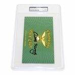Orville Moody Signed Champions Golf Club Scorecard PSA/DNA #83957804