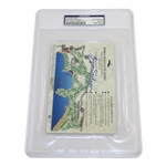 Byron Nelson Signed Pebble Beach Scorecard - Site of final PGA Victory PSA/DNA #83957805