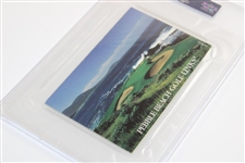 Byron Nelson Signed Pebble Beach Scorecard - Site of final PGA Victory PSA/DNA #83957805
