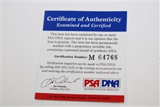 Lucas Glover Signed 2009 US Open at Bethpage Black Embroidered Flag PSA/DNA #M64768